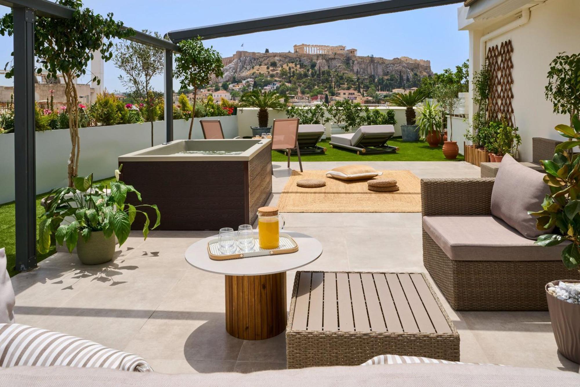 Acropolis Muses - Downtown Luxury Apartments Athena Bagian luar foto