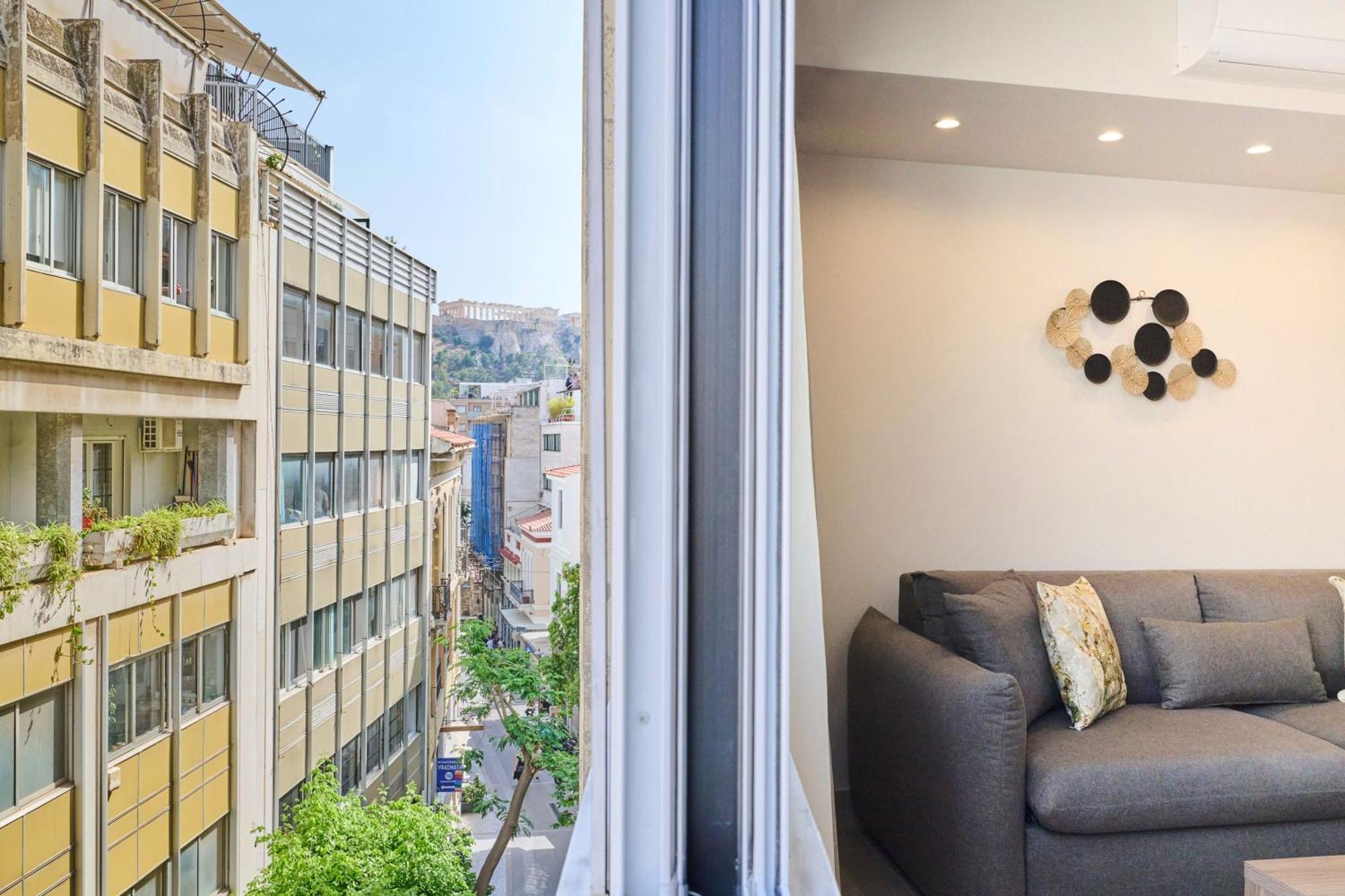 Acropolis Muses - Downtown Luxury Apartments Athena Bagian luar foto