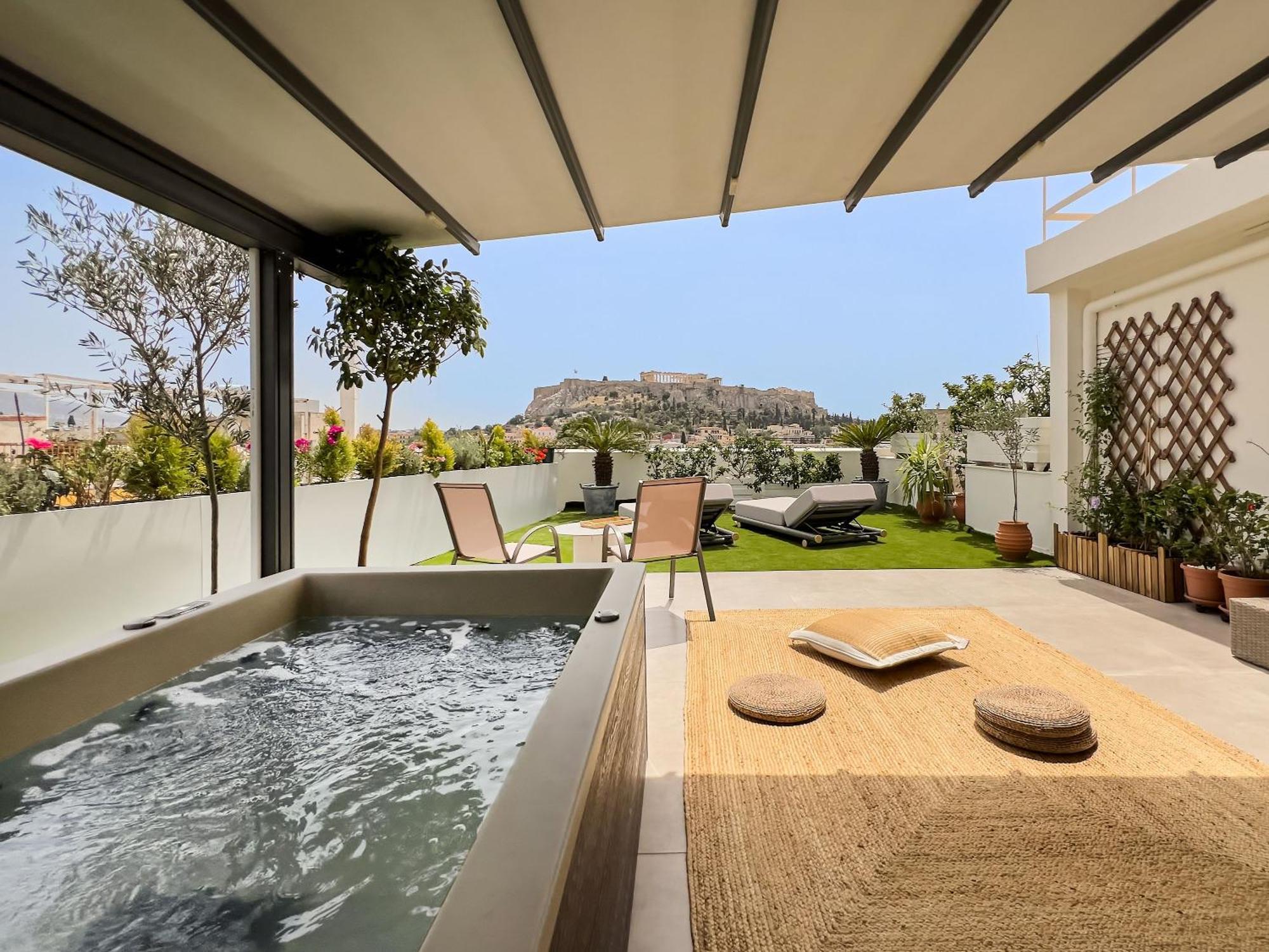 Acropolis Muses - Downtown Luxury Apartments Athena Bagian luar foto